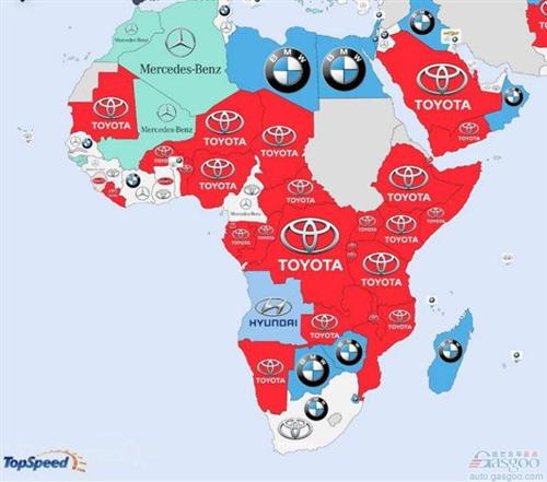 全球汽车品牌关注热度分布 中国人最爱特斯拉