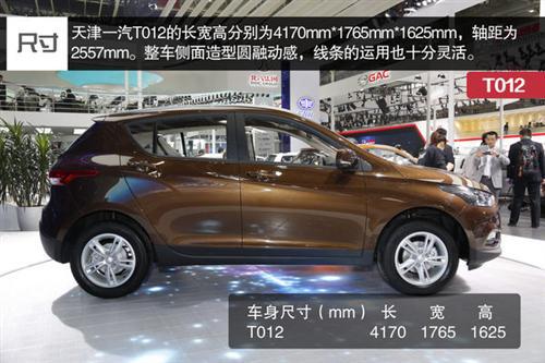 自主高端小SUV 天津一汽T012量产版实拍 自主高端小SUV 天津一汽T012量产版实拍
