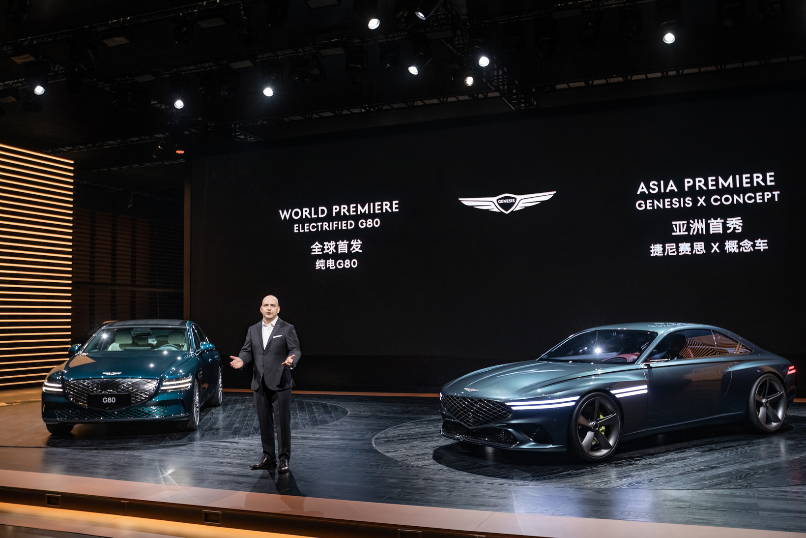 捷尼赛思首次登陆2021上海车展，捷尼赛思G80和捷尼赛思GV80开启预售