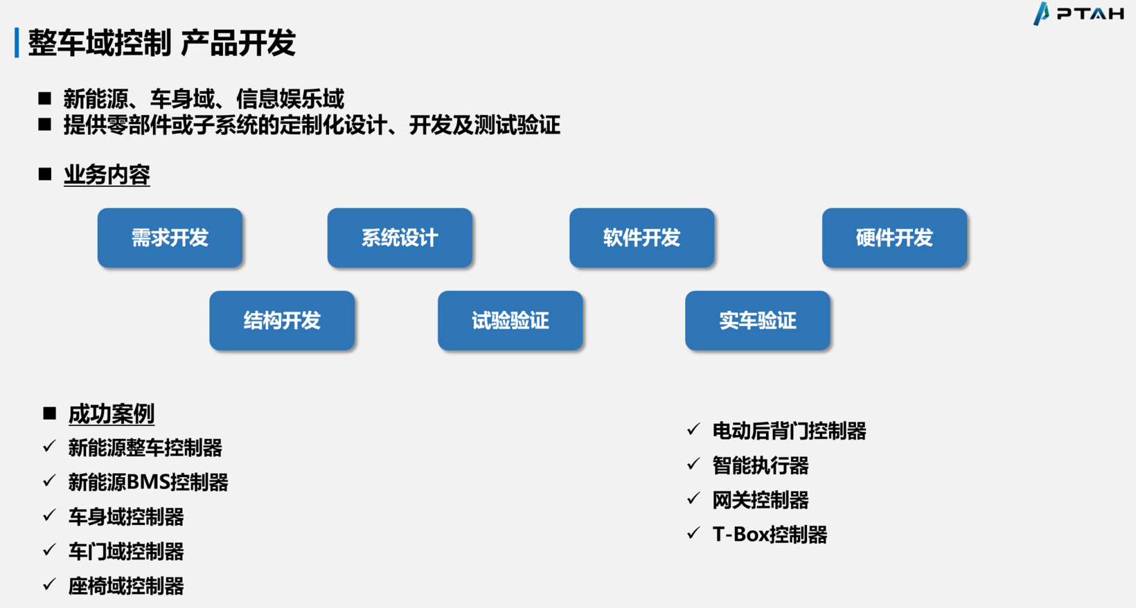 智能网联汽车软件解决方案及服务丨PTAH确认申报2024金辑奖·中国汽车新供应链百强