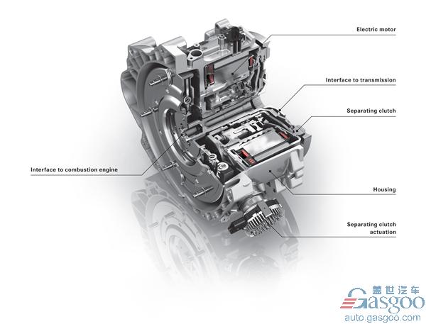 新车新技术，采埃孚ZF，采埃孚,ZF，集成式混动模块，双离合变速器