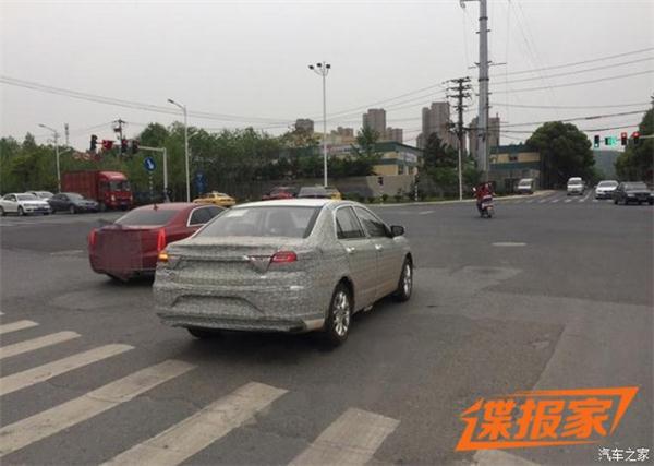 ，全新吉利远景谍照