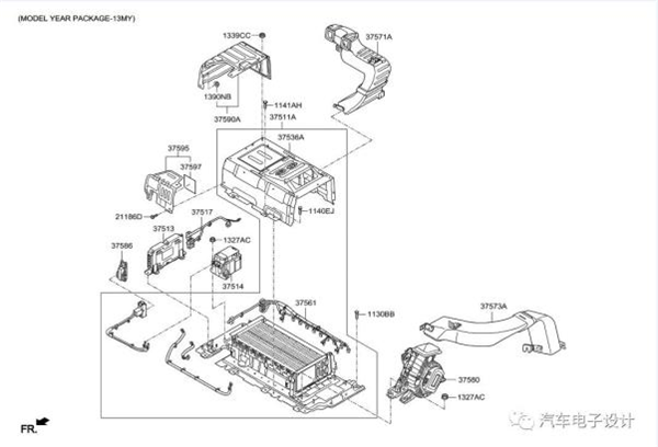 混合動力電池,動力電池，現(xiàn)代汽車混合動力