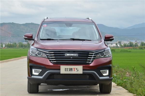产品初具家族化风格，试驾比速7座SUV T5