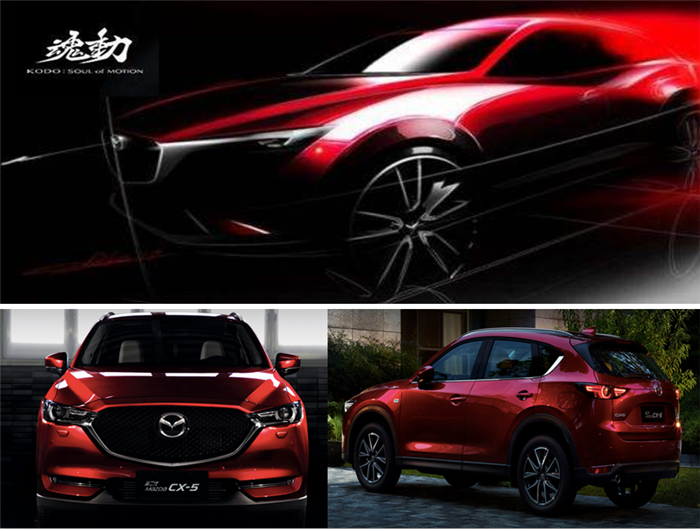 “魂动”家族新成员 第二代Mazda CX-5今日上市