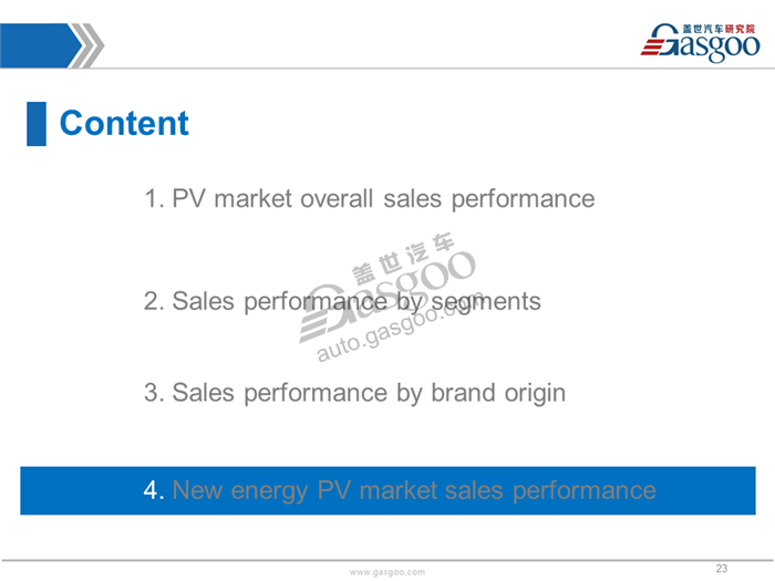 【Sales Analysis】Sales Analysis of 2017 Oct. PV Market(including NEV)
