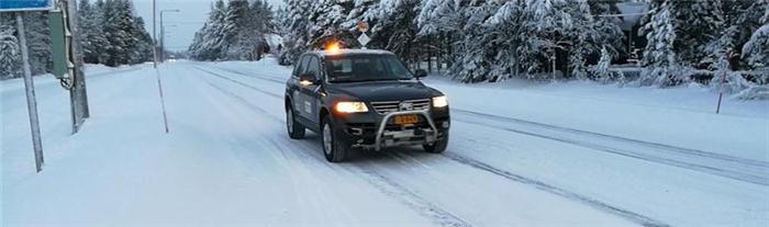 芬兰国家技术研究中心研发自动驾驶汽车 可在冰雪覆盖路面行驶