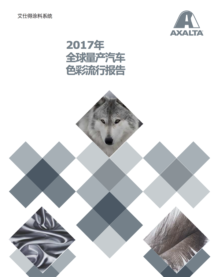 艾仕得发布 “2017年度全球量产汽车色彩流行报告”