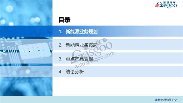 【传统车企新能源业务系列研究】北汽新能源业务规划及布局