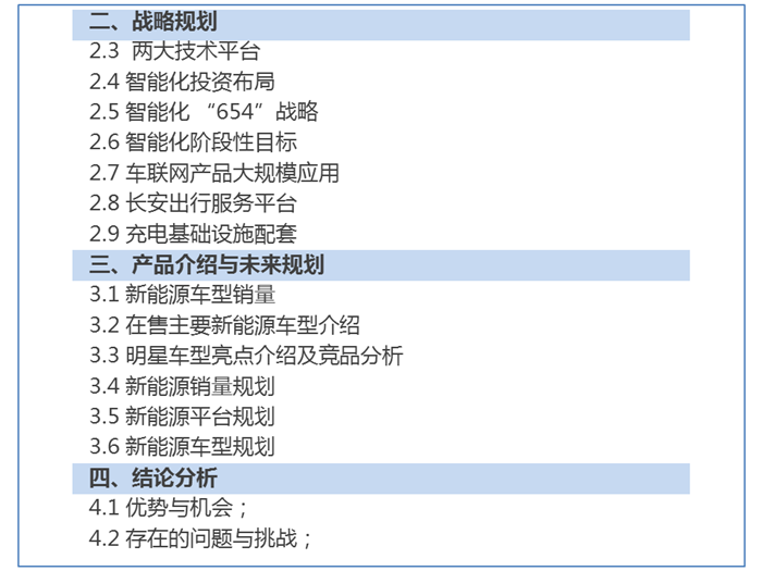 【传统车企新能源业务系列研究】长安汽车新能源业务规划及布局