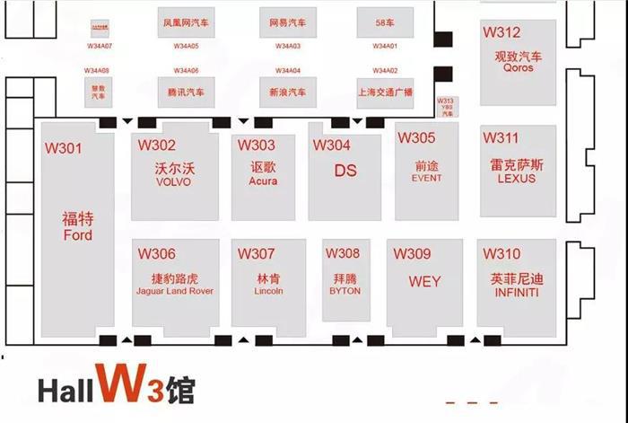 2018北京车展参观全攻略！（附详细展位图）