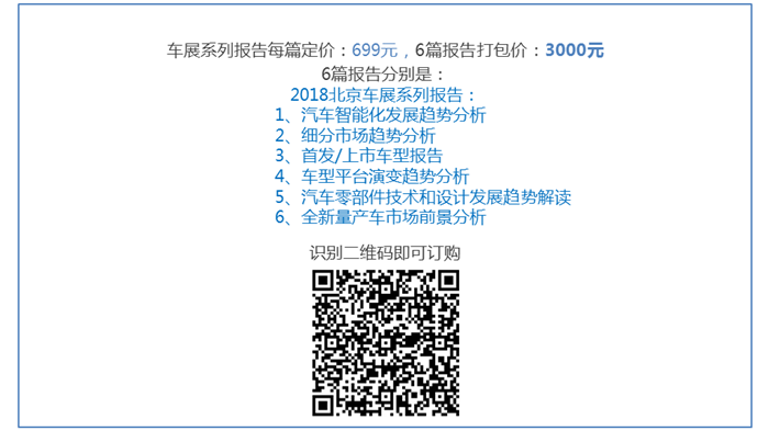 2018北京车展系列报告-细分市场趋势分析重磅发布