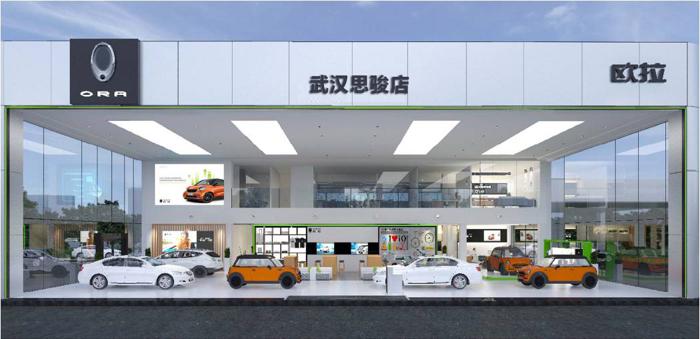 欧拉全国首家4S店湖北思骏盛大开业，首批采购2000台欧拉iQ