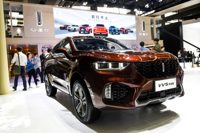 SUV，WEY,VV5终结版