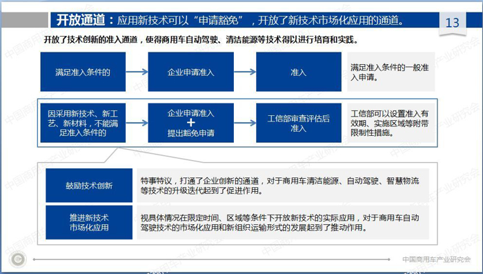 新版准入管理办法对商用车产业的影响