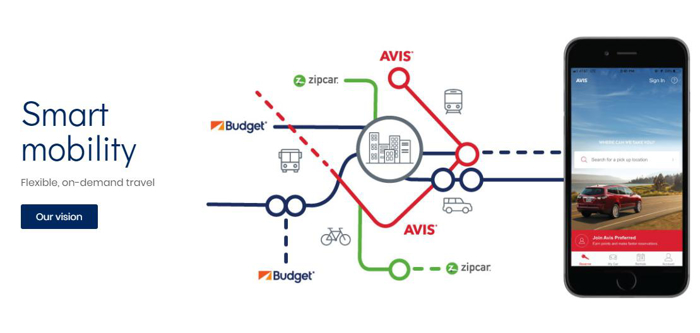 Avis Budget Group与大陆合作KaaS方案 可用Avis手机应用解锁车门并发动车辆