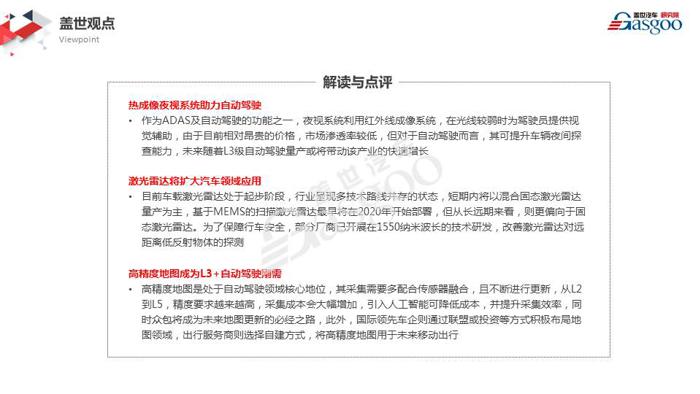 【盖世研究院】2019全球汽车前瞻技术情报（1月11日-1月17日）