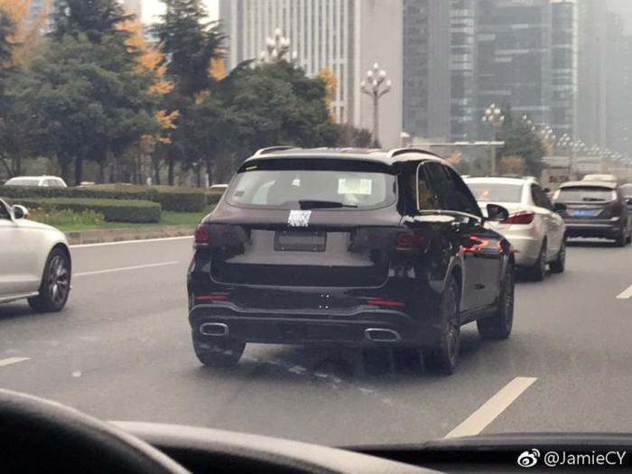 奔驰新款GLC国内路试谍照,奔驰新款GLC细节调整