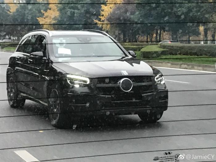 奔驰新款GLC国内路试谍照,奔驰新款GLC细节调整