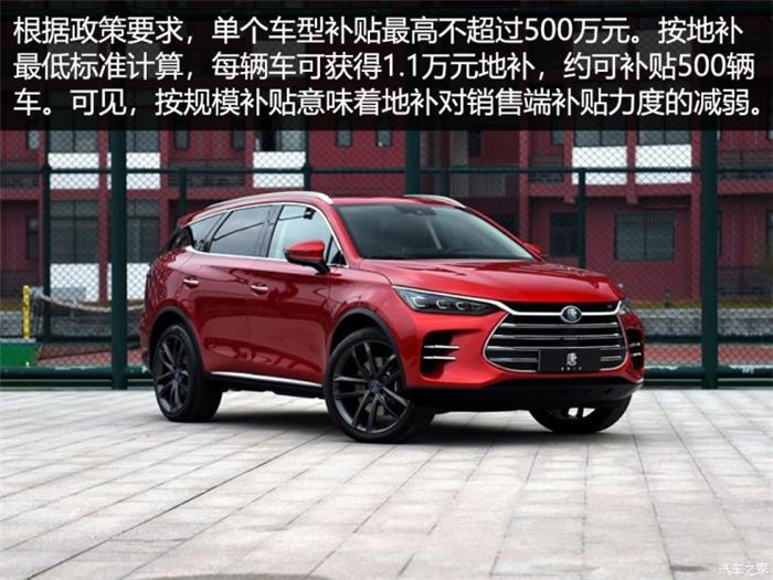 政策，新能源汽车补贴