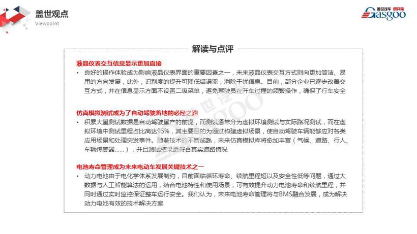 【盖世研究院】2019全球汽车前瞻技术情报（3月23日-4月5日）