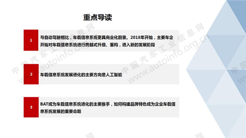 主要自主品牌车载信息系统发展情况之吉利、奇瑞、长城