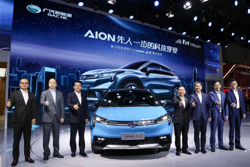 2019上海车展：广汽新能源全新旗舰车型Aion LX全球首发，定位豪华智能超跑SUV