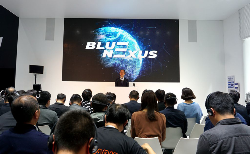 爱信与电装投资的合资公司“BluE Nexus”首次亮相上海车展