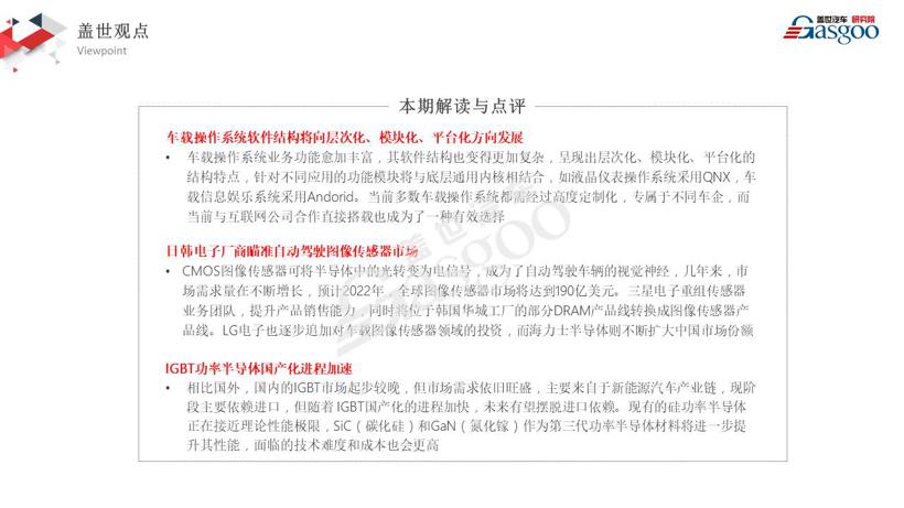【盖世研究院】2019全球汽车前瞻技术情报（5月4日-5月17日）