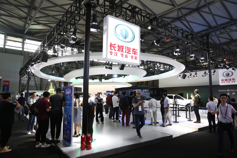 2019CES Asia | 搭乘5G快车 2019上海CES展长城汽车秀出“黑科技”