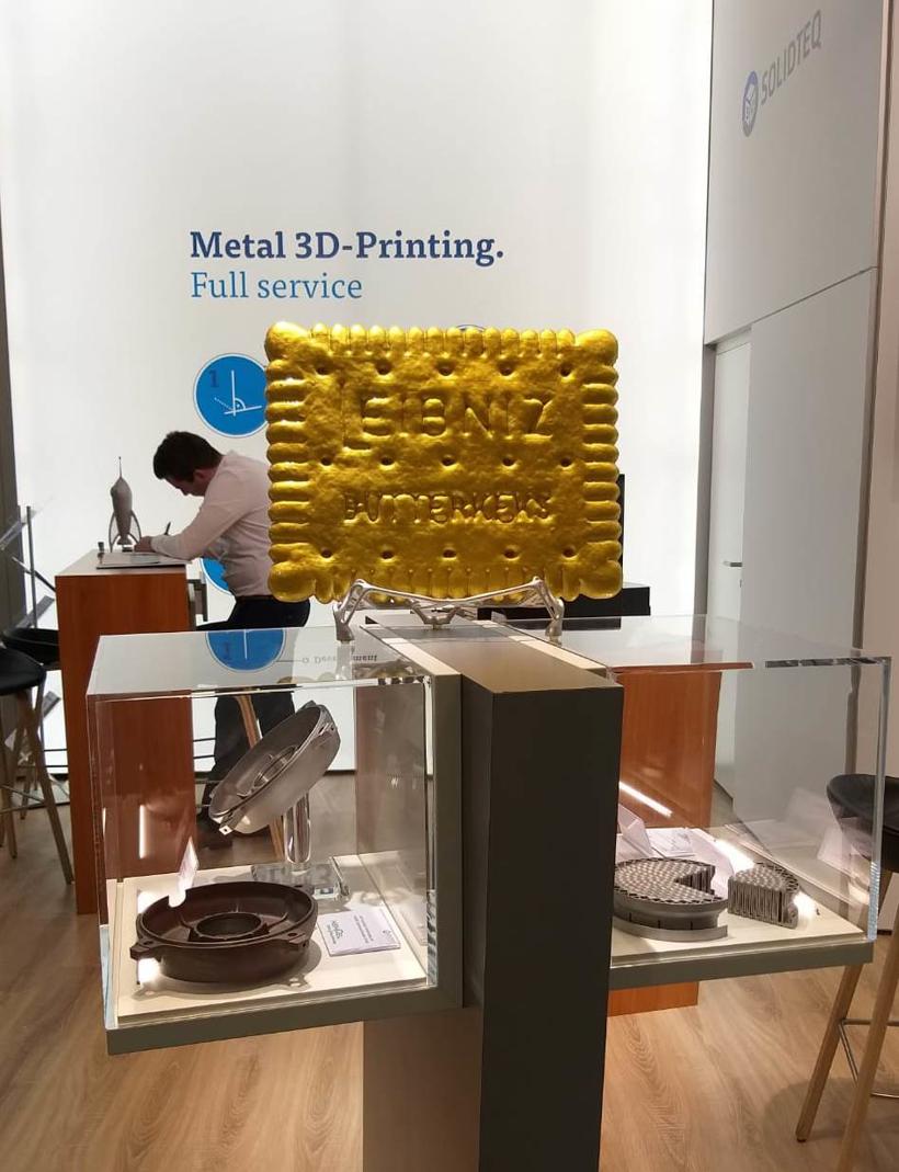 莱茵金属旗下创业公司Solidteq亮相Formnext展会,展示金属3D打印的解决方案