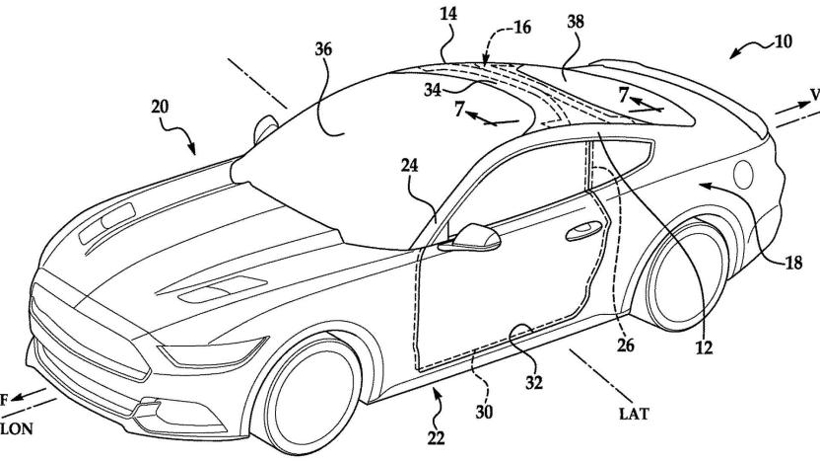 福特申请汽车巨型挡风玻璃专利 扩大外部视野