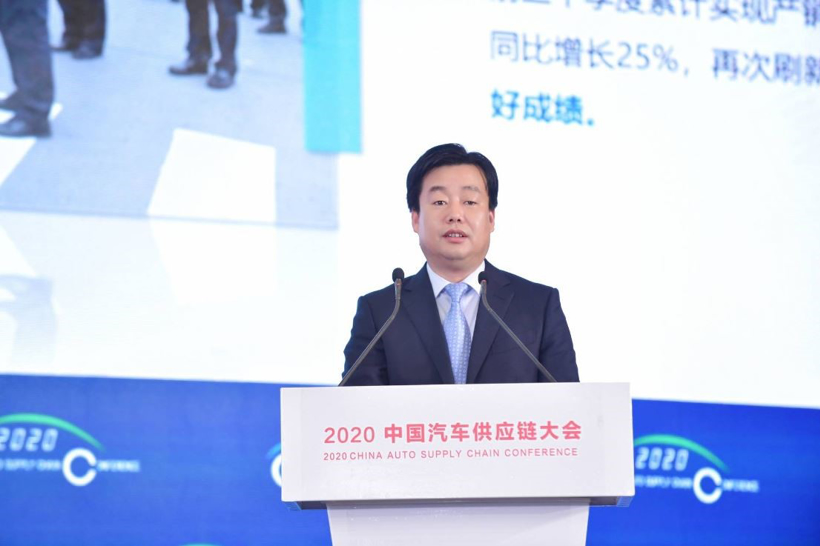 2020供应链大会丨王延宏：陕汽预计今年整车产销将突破22万辆，重卡市占率超15%