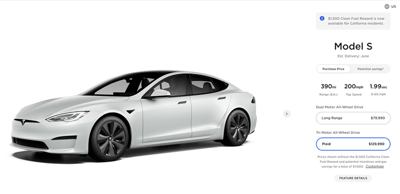 Model S Plaid