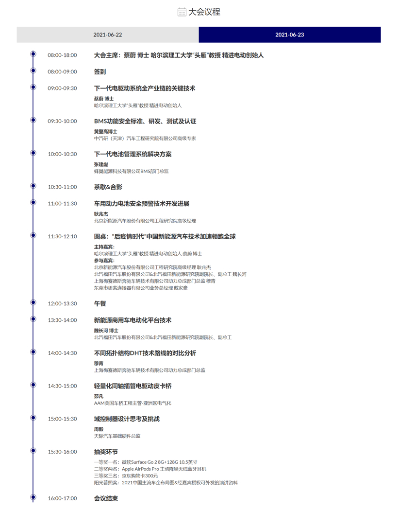 倒计时5天！2021中国下一代汽车高质量发展论坛•新能源汽车三电先进技术•即将开启