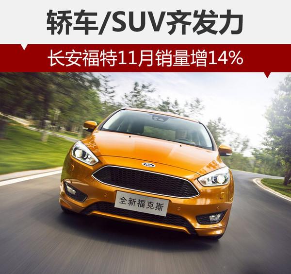 长安福特，11月汽车销量