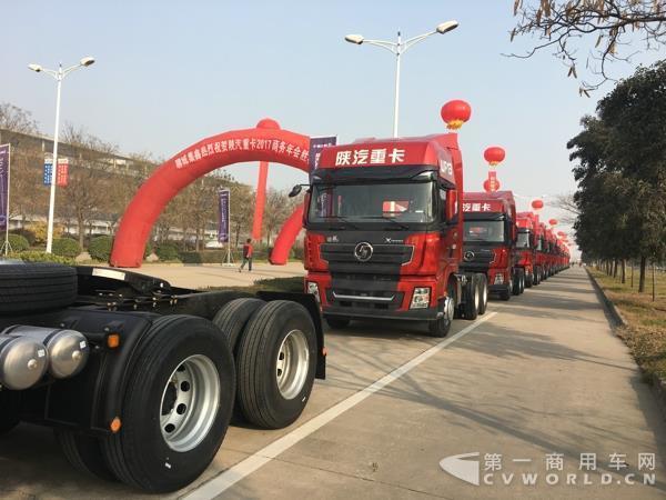 陕汽商务大会：多款中卡和重卡新品曝光