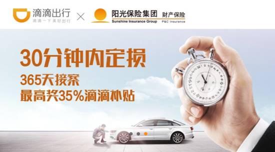 车险，滴滴出行，阳光产险