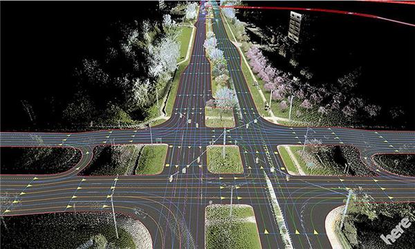 自动驾驶，ADAS，高精度地图，Mobileye，HERE地图，Roadbook技术,四维图新,ABB,德尔福,微软,三星