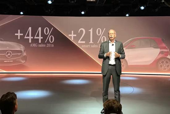 奔驰汽车，奔驰中国2016销量