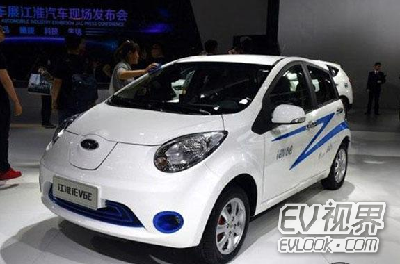 新能源电动车，新能源汽车江淮iEV6E，2017江淮汽车