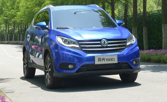 东风风光，SUV车型，1月销量，东风1月销量，东风风光1月销量，风光580销量