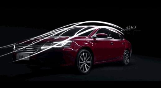 0.25超低风阻系数！荣威i6造型设计创新高