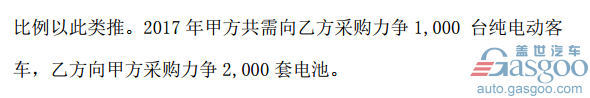 安凯客车与沃特玛战略合作 采购2000套电池