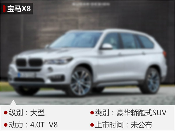 豪华车,宝马X系列,紧凑型SUV,中大型SUV