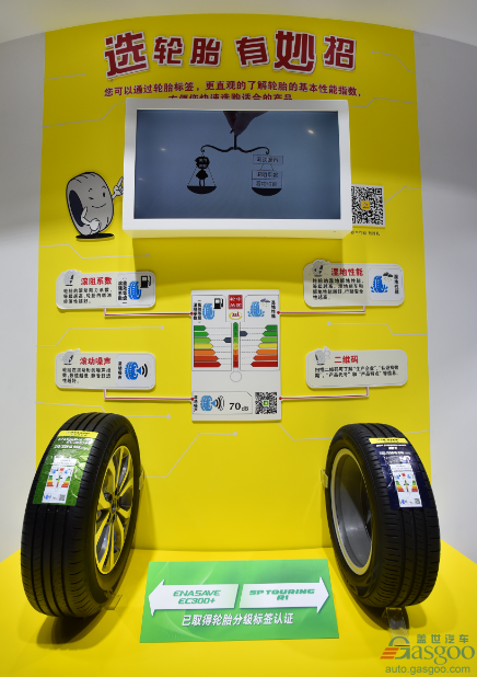 上海车展吸引眼球的除了新车  还有邓禄普轮胎