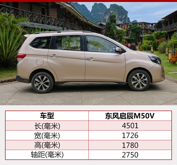 ，东风启辰新能源,东风启辰MPV,纯电动版M50V