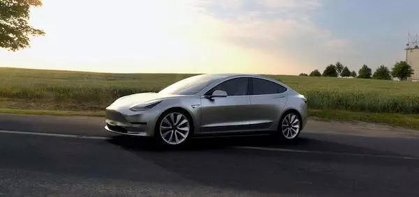 特斯拉價格,Model3下線，Model3價格