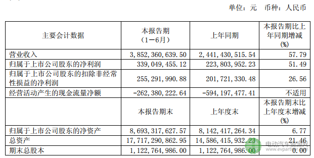 锂电池材料,杉杉股份净利润