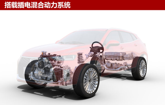 WEY插电混动SUV,插电混动SUV谍照